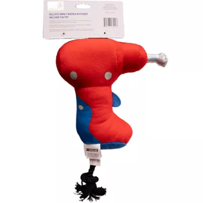 Nascar Impact Wrench Plush Tug Dog Toy - Image 2