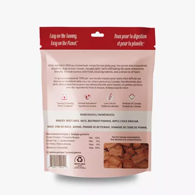 Product Northern Mini Crunchy Dog Biscuits "Beef My Valentine", Beef Liver & Beet Recipe, 240g