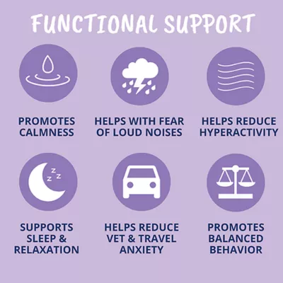 Product Under the Weather Calm & Relax Powder for Dogs, 120 g