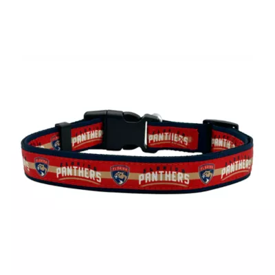 Pets First Florida Panthers Satin Collar - Image 1