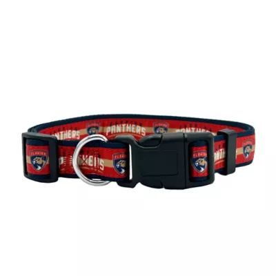 Pets First Florida Panthers Satin Collar - Image 1