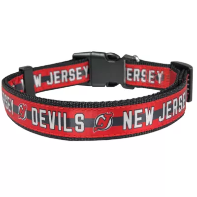 Pets First New Jersey Devils Satin Collar - Image 2