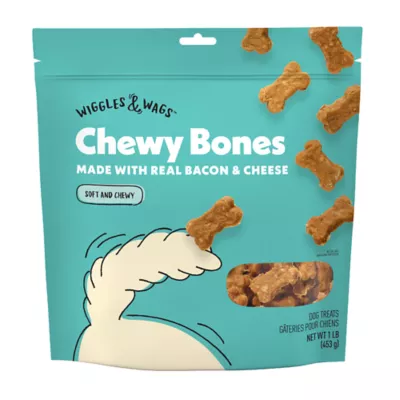 Wiggles & Wags® All Life Sages Soft & Chewy Dog Treats - Bacon & Cheese 16 oz - Image 1