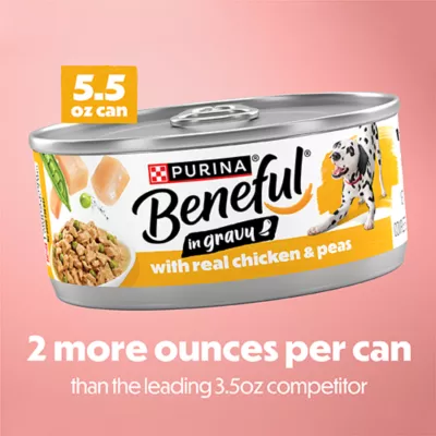 Purina® Beneful® Adult Wet Dog Food - Chicken & Peas 5.5 oz - Image 4