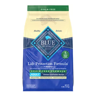 Blue Buffalo Life Protection Formula Adult Dry Dog Food - Chicken, Grain Free - Image 1
