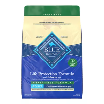 Blue Buffalo Life Protection Formula Adult Dry Dog Food - Chicken, Grain Free - Image 1