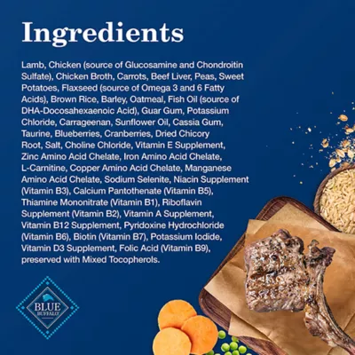 Blue Buffalo Homestyle Recipe Senior 7+ Wet Dog Food - Lamb & Vegetable, 12.5 oz - Image 5