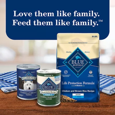 Blue Buffalo Homestyle Recipe Senior 7+ Wet Dog Food - Lamb & Vegetable, 12.5 oz - Image 9