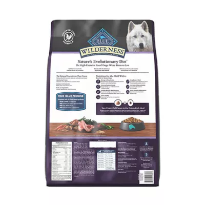 Blue Buffalo Wilderness High Protein Senior Dry Dog Food - Chicken Free Formula, Lamb - Image 2