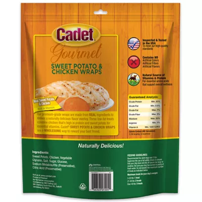 Cadet Gourmet Chicken-Wrapped Sweet Potato Dog Treats Chicken & Sweet Potato 28 oz - Image 6