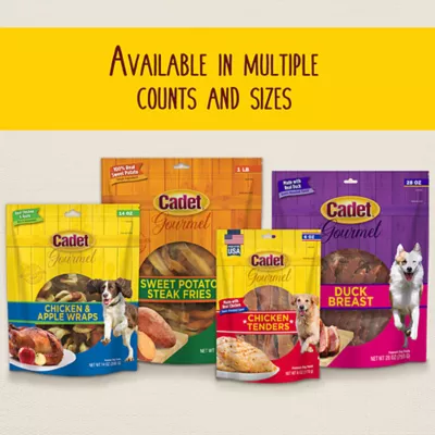 Cadet Gourmet Chicken-Wrapped Sweet Potato Dog Treats Chicken & Sweet Potato 28 oz - Image 7