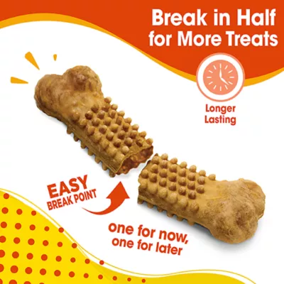 Nylabone Nubz Chicken Dog Chew Treats Small - 16 Count - Image 2