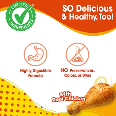 Nylabone Nubz Chicken Dog Chew Treats Small - 16 Count - Image 5
