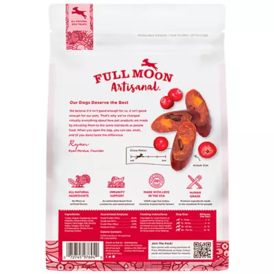 Full Moon Artisanal All Life Stages Dog Treats - Turkey Cranberry Sausage - Image 2