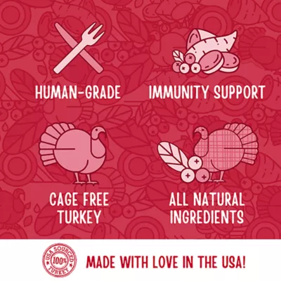 Full Moon Artisanal All Life Stages Dog Treats - Turkey Cranberry Sausage - Image 4