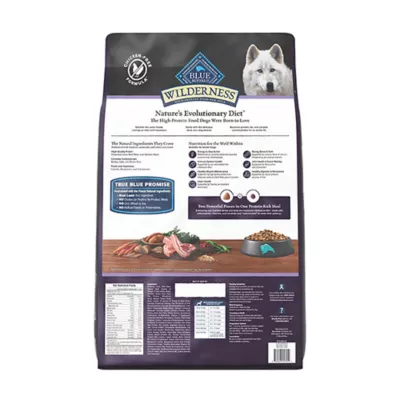 Blue Buffalo Wilderness High Protein Senior Dry Dog Food - Chicken Free Formula, Lamb - Image 2