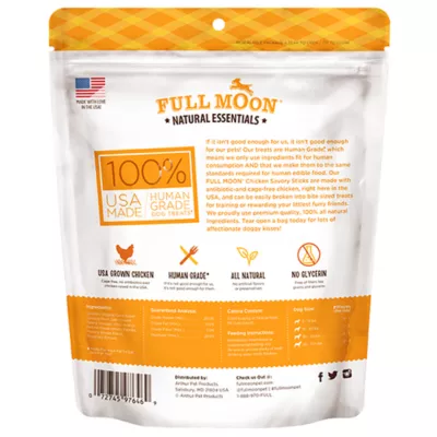 Full Moon All Life Stages Meaty Dog Treats - Savory Sticks Chicken 16 oz - Image 2