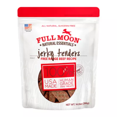 Full Moon Jerky Tenders All Life Stages Dog Treats - Beef - Image 1
