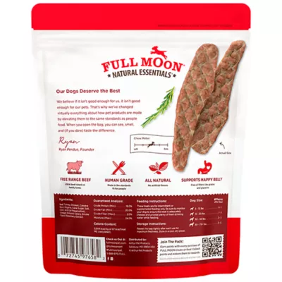 Full Moon Jerky Tenders All Life Stages Dog Treats - Beef - Image 2