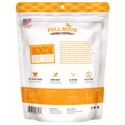 Full Moon All Life Stages Meaty Dog Treats - Savory Sticks Chicken 16 oz - Image 2