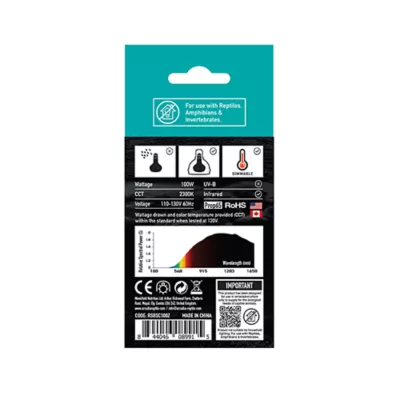Product Arcadia GoldenSun Colored Basking Spot Reptile Bulb