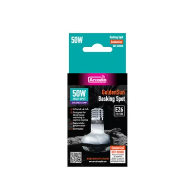 Arcadia GoldenSun Colored Basking Spot Reptile Bulb - Image 2