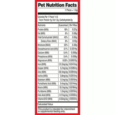 Product Milkbone All Life Stages Soft & Chewy Beef Training Dog Treats - 4.5 oz