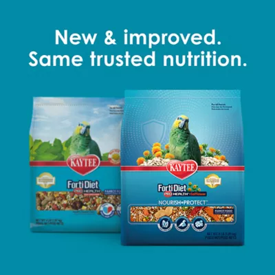 Kaytee Forti-Diet Pro Health Nourish+Protect Parrot Food - Image 2