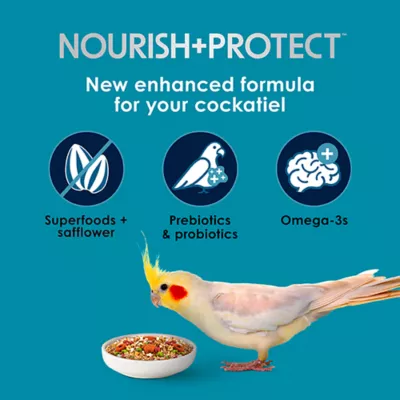 Kaytee Forti-Diet Pro Health Nourish+Protect Cockatiel Food - Image 3