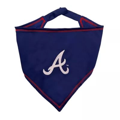 Pets First Atlanta Braves Tie Bandana - Image 1
