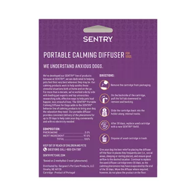 Product SENTRY® Portable Calming Diffuser Kit for Dogs