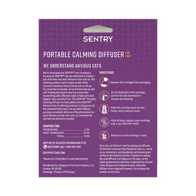 Product SENTRY® Portable Calming Diffuser Kit for Cats