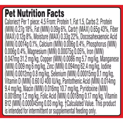 Milk-Bone All Life Stages Soft & Chewy Dog Training Treats Made With Real Filet Mignon - Beef 18 oz - Image 6