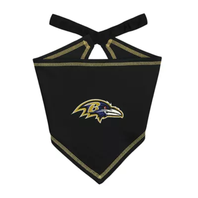 Pets First Baltimore Ravens Tie Bandana - Image 1