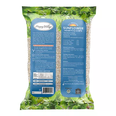 Happy Wings Sunflower Hearts & Chips Wild Bird Food - Image 2
