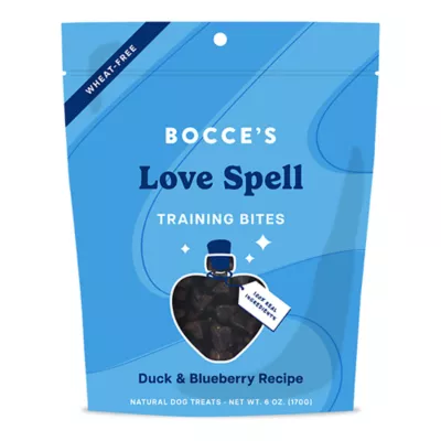 Product Bocce's Bakery Dog Treats - Love Spell, Training Bites, 6oz