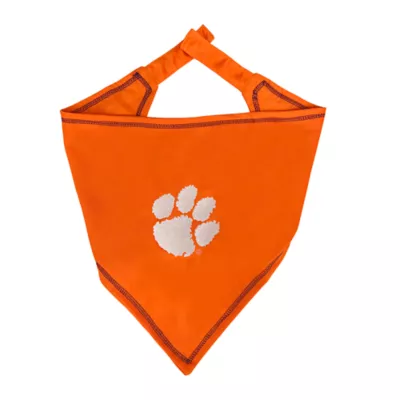 Pets First Clemson Tie Bandana - Image 1