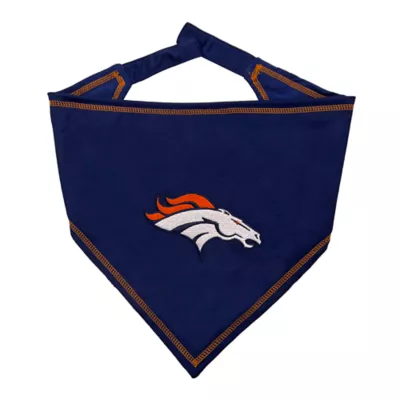 Pets First Denver Broncos Tie Bandana - Image 1