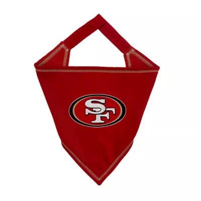 Pets First San Francisco 49ers Tie Bandana - Image 1