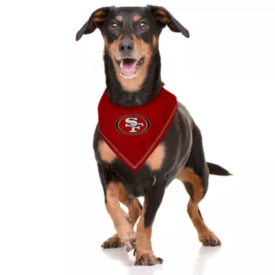 Pets First San Francisco 49ers Tie Bandana - Image 2
