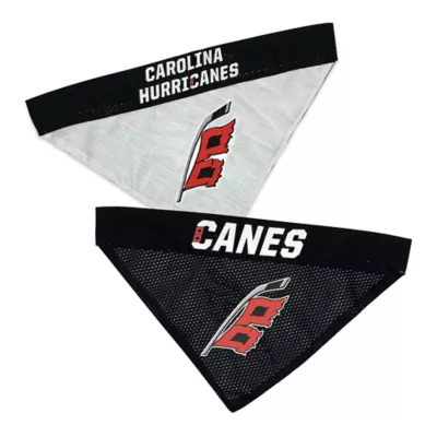 Pets First Carolina Hurricanes Reversible Bandana - Image 1