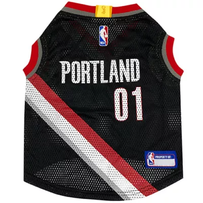 Pets First Portland Trailblazers Mesh Basketball Jersey - Image 2