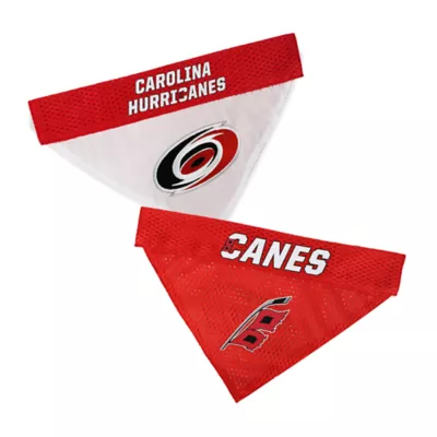 Pets First Carolina Hurricanes Reversible Bandana - Image 1