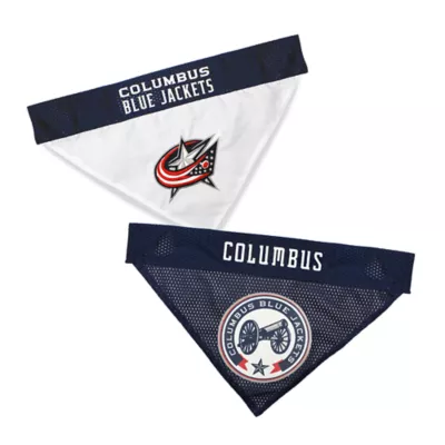 Pets First Columbus Blue Jackets Reversible Bandana - Image 1