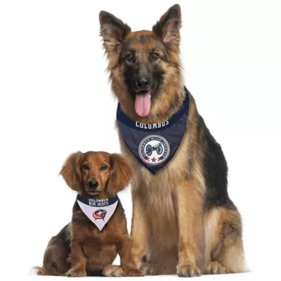 Pets First Columbus Blue Jackets Reversible Bandana - Image 2