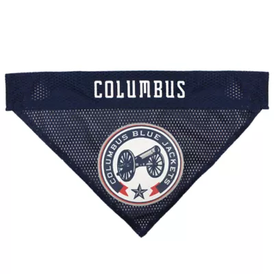 Pets First Columbus Blue Jackets Reversible Bandana - Image 3