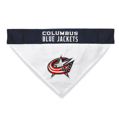 Pets First Columbus Blue Jackets Reversible Bandana - Image 4