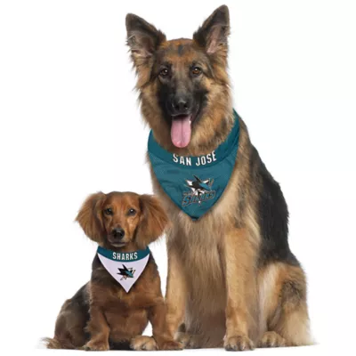 Pets First San Jose Sharks Reversible Bandana - Image 2