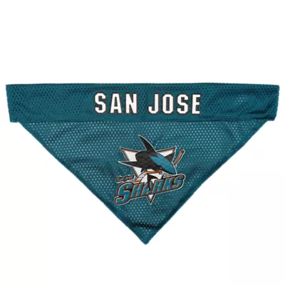 Pets First San Jose Sharks Reversible Bandana - Image 3