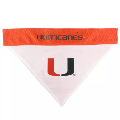 Pets First Miami Hurricanes NCAA Reversible Bandana - Image 3